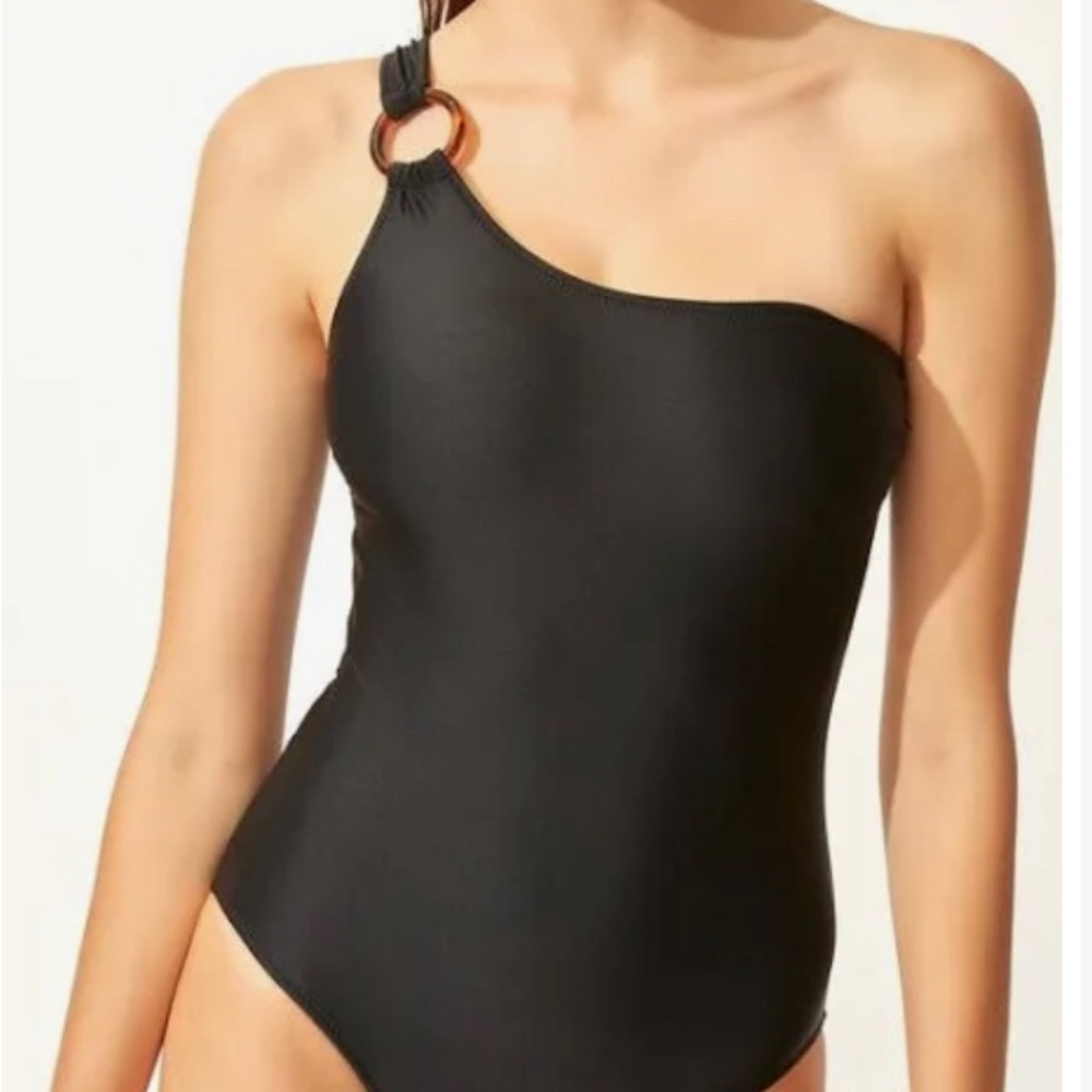 Solid & Striped Juliana Black size small 1 piece bathing suit brand new